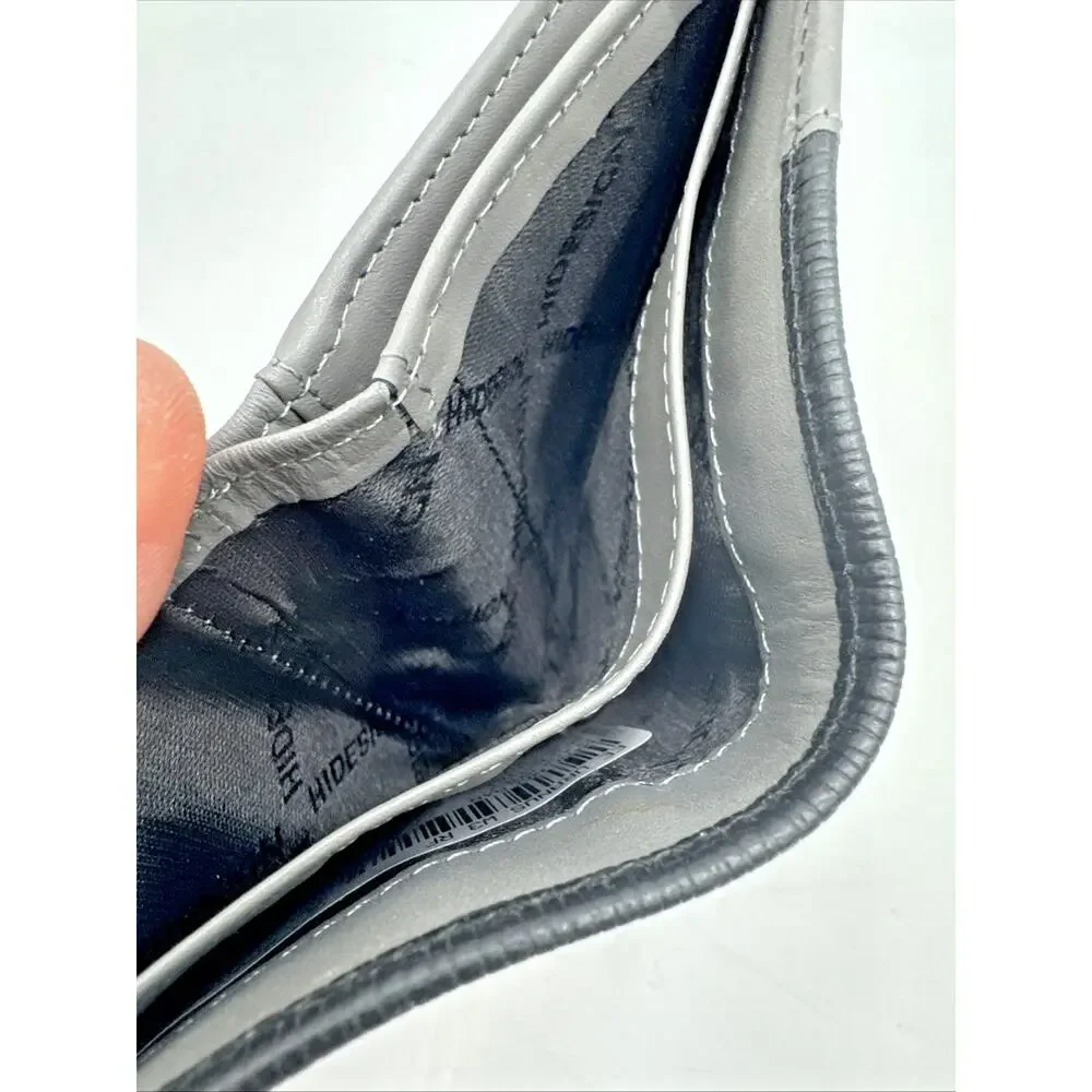 Hidesign EE Uranus W3 RF Black/Grey Bi-Fold Wallet